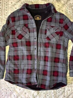 plaid fleece freedom foundry flannel